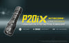 Nitecore P20iX 4000 Lumens USB-C Rechargeable 221 Meter Beam Torch