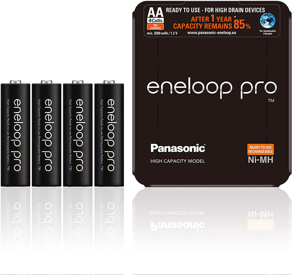 4x Panasonic Eneloop Pro Sliding Blister Pack