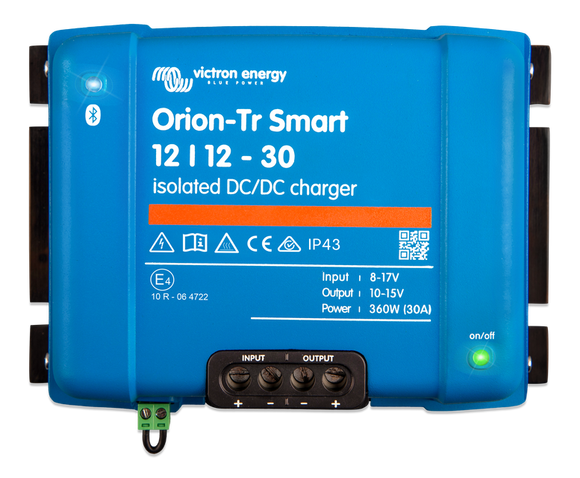 Victron Energy Orion-Tr Smart 12/12-30A (360W) Isolated DC-DC charger