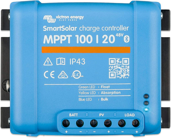 Victron SmartSolar 100/20 MPPT Solar Charge Controller (Bluetooth)