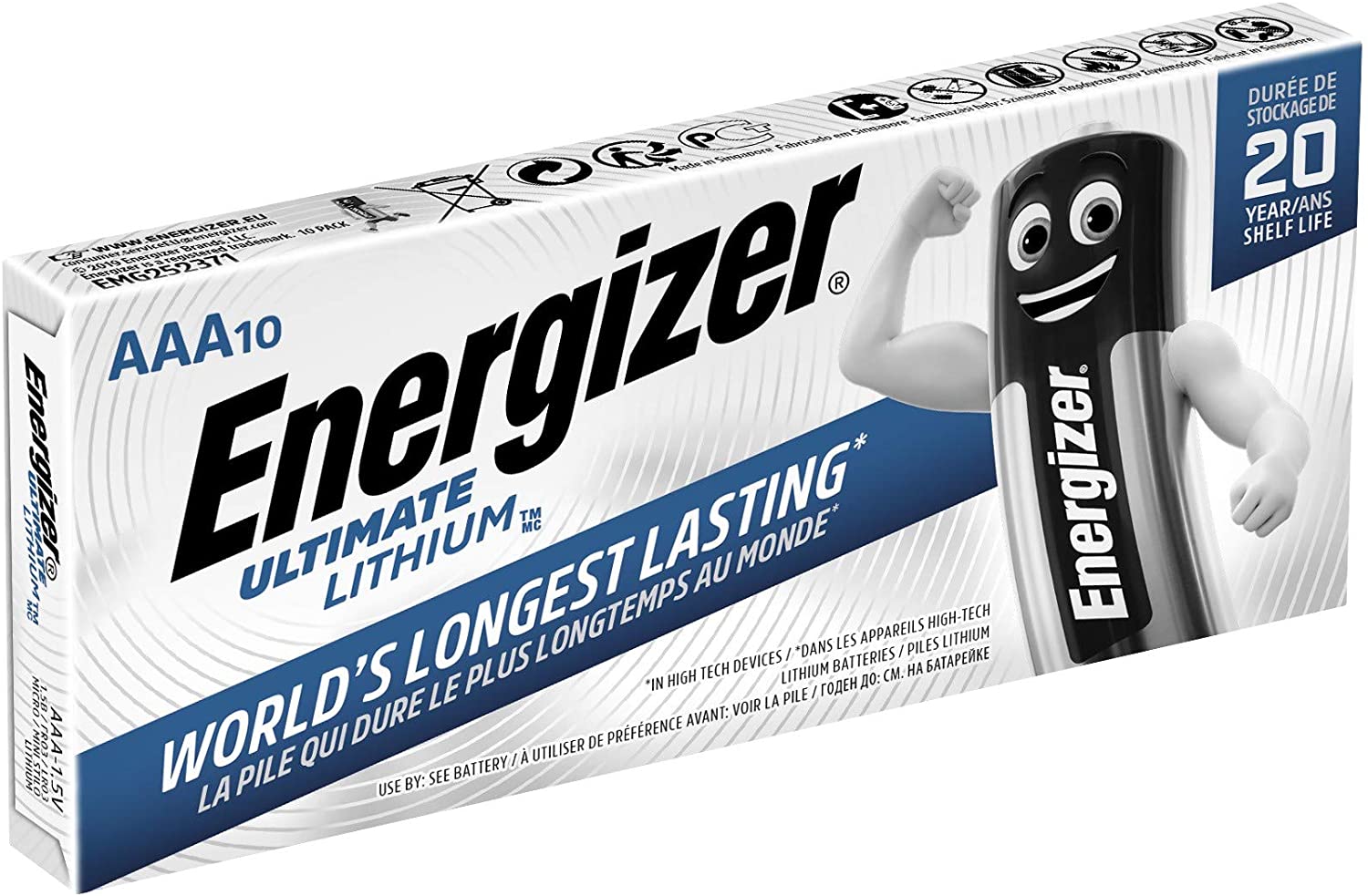 Energizer Ultimate Lithium AAA 10 pack