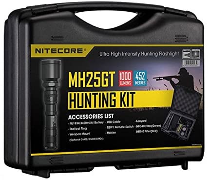 Nitecore MH25GT Hunting Flashlight Kit