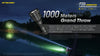 Nitecore P30i 2000 lumen 1000m rechargeable flashlight